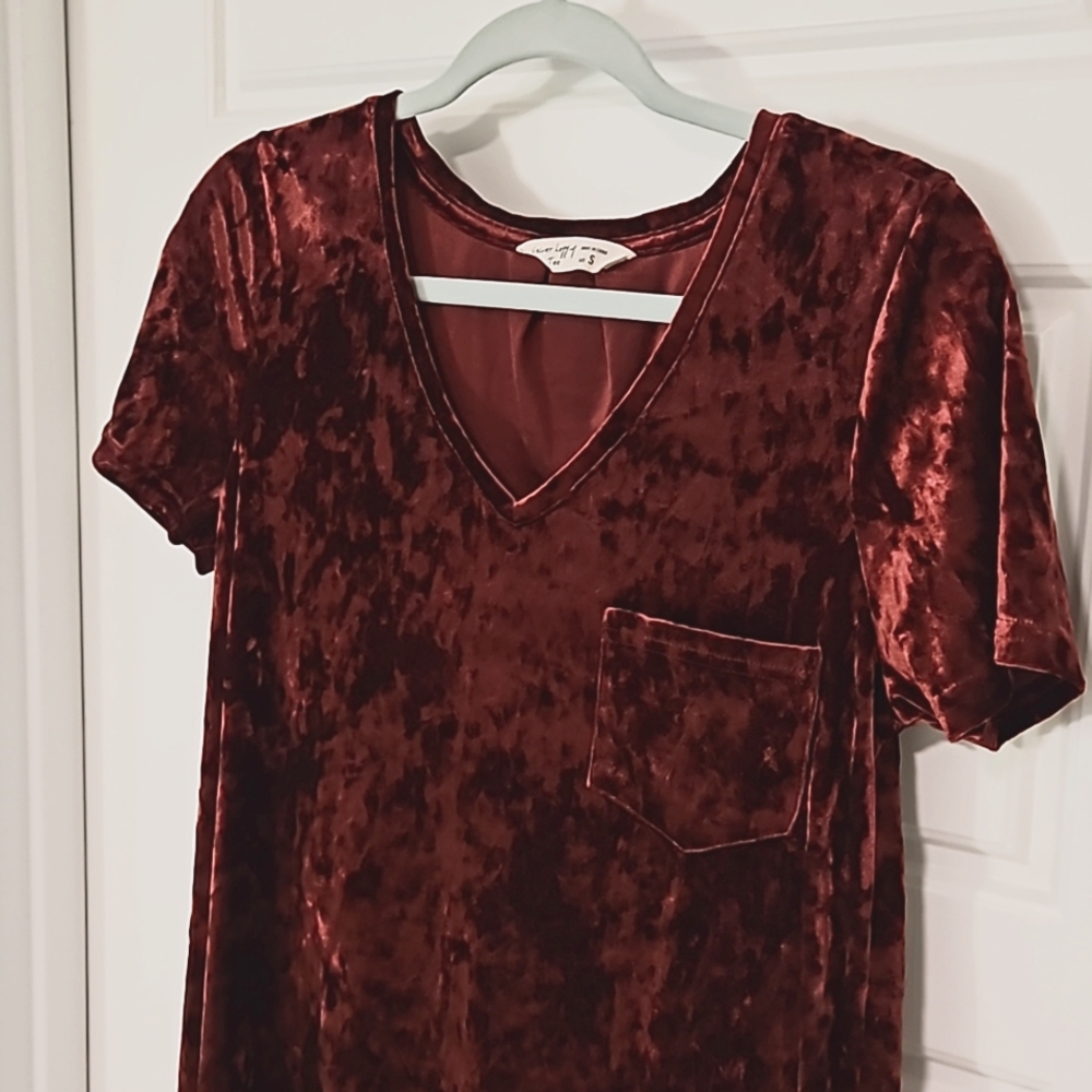 Crushed Velvet Tunic - Picture 4 of 4